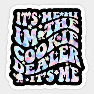 Its Me Hi Im The smarter Cookie Girls groovy scouting Troop Sticker